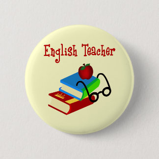 Chapa Redonda De 5 Cm Regalos de profesores de inglés