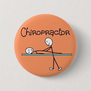 Chapa Redonda De 5 Cm Regalos del Chiropractor