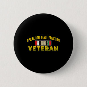 Chapa Redonda De 5 Cm Regalos del Día de los Veteranos de la Libertad en
