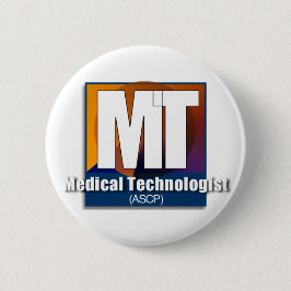 Chapa Redonda De 5 Cm Regalos médicos del tecnólogo (ASCP)