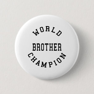 Chapa Redonda De 5 Cm Regalos Retro Guay Brothers : Hermano Campeón Mun