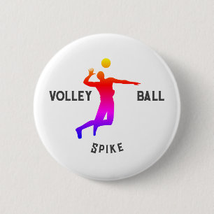 Chapa Redonda De 5 Cm Regalos y promociones de voleibol asequibles