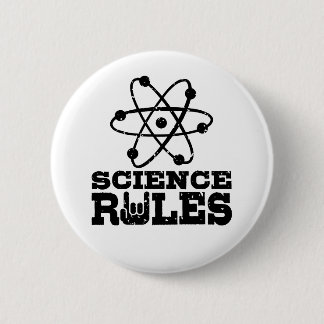 Chapa Redonda De 5 Cm Reglas de ciencia