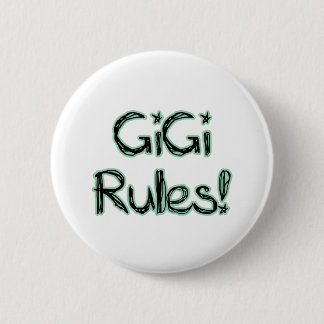 Chapa Redonda De 5 Cm ¡Reglas de GiGi!
