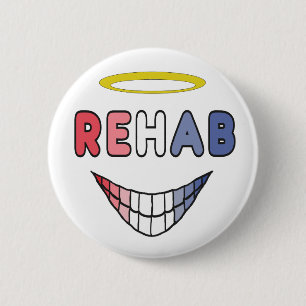 Chapa Redonda De 5 Cm Rehab Angel