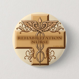 Chapa Redonda De 5 Cm Rehab Nurse Caduceus