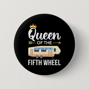 Chapa Redonda De 5 Cm Reina De La Quinta Rueda