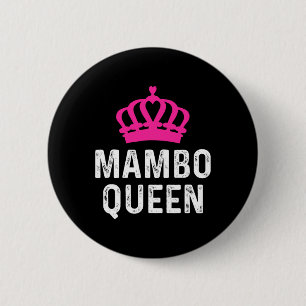 Chapa Redonda De 5 Cm Reina Mambo - Bailarín De Mambo Regalo De Baile Pa