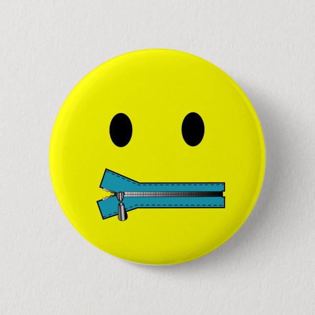 Chapa Redonda De 5 Cm 'relampagúelo PIN de la CARA (Anverso)