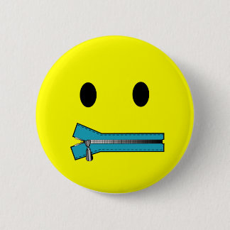 Chapa Redonda De 5 Cm 'relampagúelo PIN de la CARA