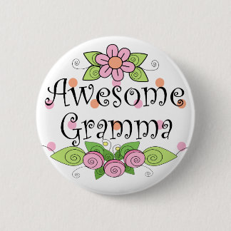 Chapa Redonda De 5 Cm Remera Abuela Increíble