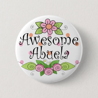 Chapa Redonda De 5 Cm Remera Abuela Increíble