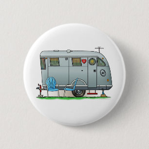 Chapa Redonda De 5 Cm Remolque de campista espartano rv