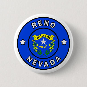 Chapa Redonda De 5 Cm Reno Nevada