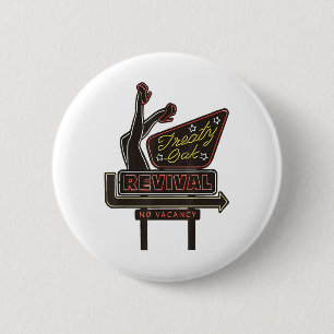 Chapa Redonda De 5 Cm Renovación del roble del Tratado