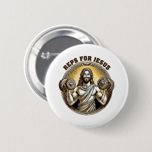 Chapa Redonda De 5 Cm Representantes para Jesús