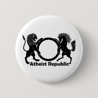Chapa Redonda De 5 Cm República atea