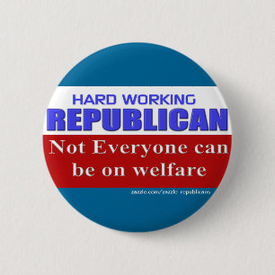 CHAPA REDONDA DE 5 CM REPUBLICANO ORGULLOSO