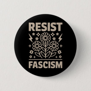 Chapa Redonda De 5 Cm Resistir al Fascismo Protesta Trump Anti Trump 12 