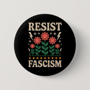 Chapa Redonda De 5 Cm Resistir al Fascismo Protesta Trump Anti Trump 14