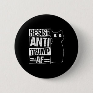 Chapa Redonda De 5 Cm Resistir Anti Trump Af Anti Trump Resistir 