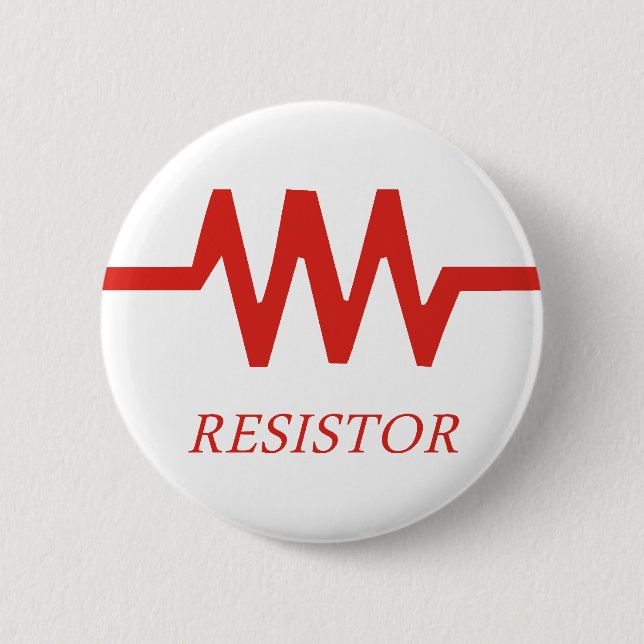 Chapa Redonda De 5 Cm Resistor (Anverso)
