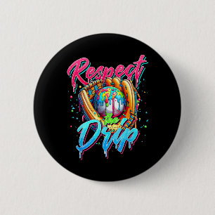 Chapa Redonda De 5 Cm Respeta el goteo Bysebyll Drip Helado Goteando 