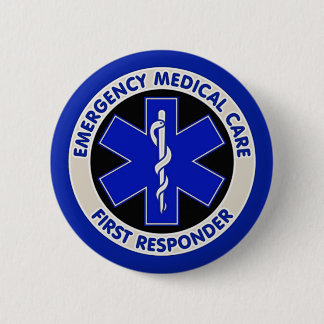 Chapa Redonda De 5 Cm Respondedor de la asistencia médica de la