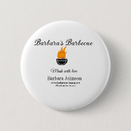 Chapa Redonda De 5 Cm Restaurante barbacoa cocina página web de medios s