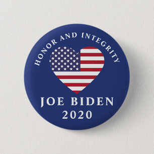 Chapa Redonda De 5 Cm Restore Sanity Joe Biden 2020