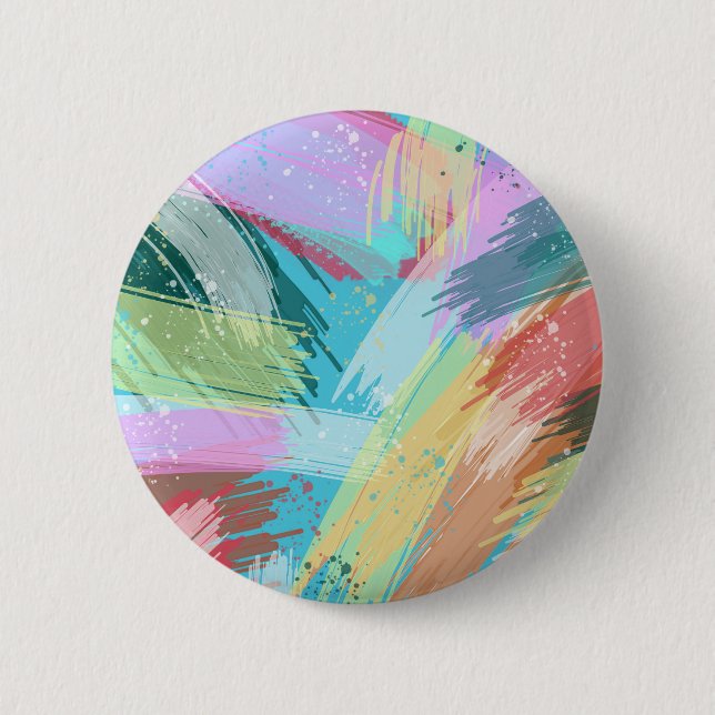 Chapa Redonda De 5 Cm Resumen Art Pastel (Anverso)