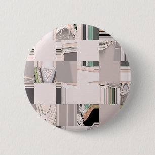 Chapa Redonda De 5 Cm Resumen de arte en mosaico