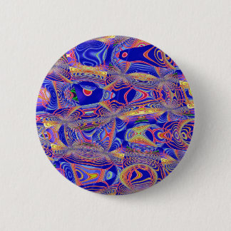 Chapa Redonda De 5 Cm Resumen fractal 061012a
