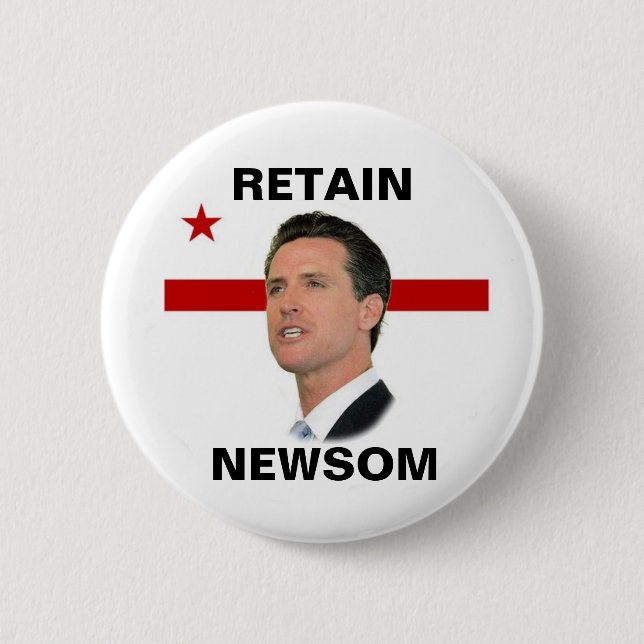 Chapa Redonda De 5 Cm Retener Newsom (Anverso)