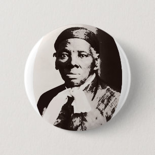 Chapa Redonda De 5 Cm retrato de Harriet Tubman