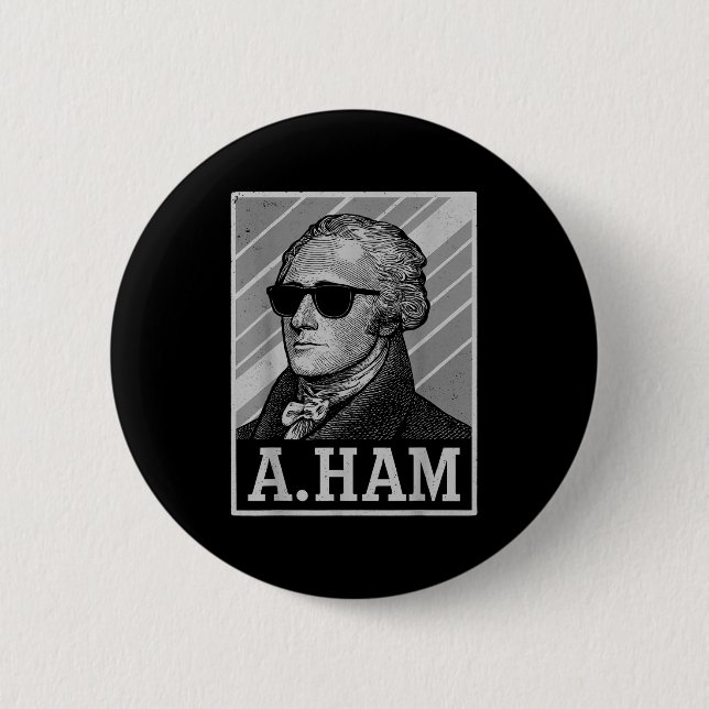 Chapa Redonda De 5 Cm Retro Ander Hamilton Tee Funny Saying Men Women Ki (Anverso)