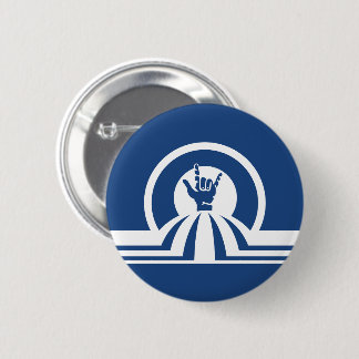 Chapa Redonda De 5 Cm Retro de los años 80 te amo