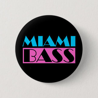 Chapa Redonda De 5 Cm Retro de Miami Bass 80