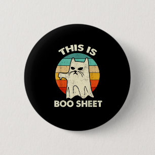 Chapa Redonda De 5 Cm Retro Esta Es La Hoja De Boo Gantador Famoso Hallo