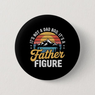 Chapa Redonda De 5 Cm Retro No Es Un Bod De Papá Es Un Padre Figura Padr