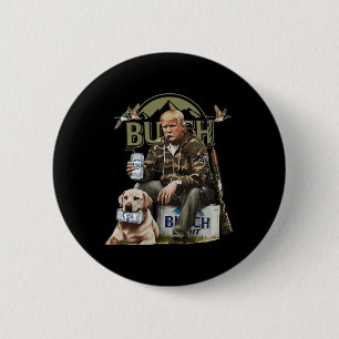 Chapa Redonda De 5 Cm Retro Trump Caza Cerveza Divertida Beer Beer