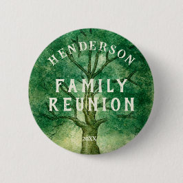 Chapa Redonda De 5 Cm Reunión de familia rusa de árbol familiar