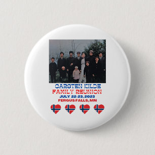 Chapa Redonda De 5 Cm Reunión familiar de Carsten Kilde