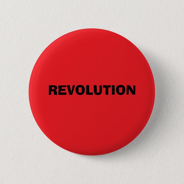 Chapa Redonda De 5 Cm Revolución (Anverso)