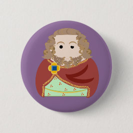 Chapa Redonda De 5 Cm Rey Enrique III de Inglaterra.