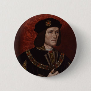 Chapa Redonda De 5 Cm Richard III de Inglaterra
