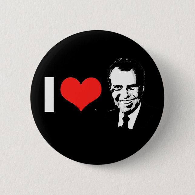 Chapa Redonda De 5 Cm Richard Nixon 2012 (Anverso)