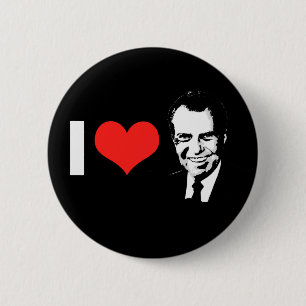 Chapa Redonda De 5 Cm Richard Nixon 2012