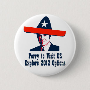 Chapa Redonda De 5 Cm ¿Rick Perry 2012?