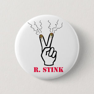 Chapa Redonda De 5 Cm RickyStinkfingers